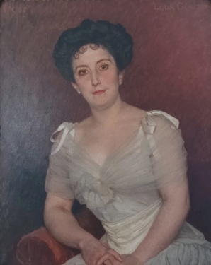 A Woman, 1902, by Leon Glaize (1842-1931) 
